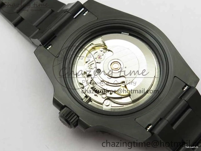 PVD 1:1 Noob Bracelet V10.5 Black PVD RED on SINGLE Dial Edition Submariner A2836 BLAKEN Best 0220